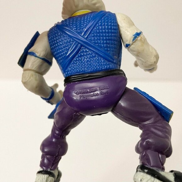 Vtg 1989 Teenage Mutant Ninja Turtles Usagi Yojimbo Moc 5 Inch Action Figure - Picture 8 of 15